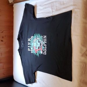 Pink Dolphin graphic Tee